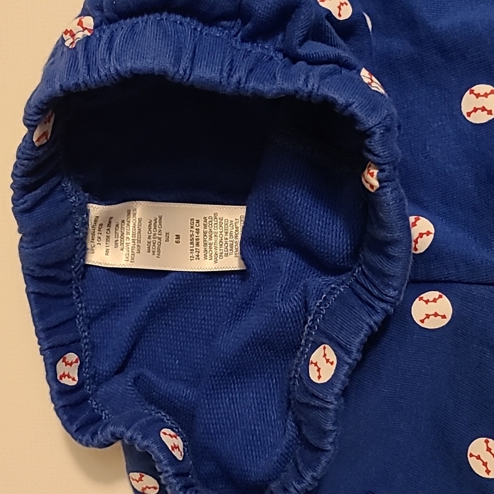 Little me 6 month baseball outfit - Picture 4 of 4